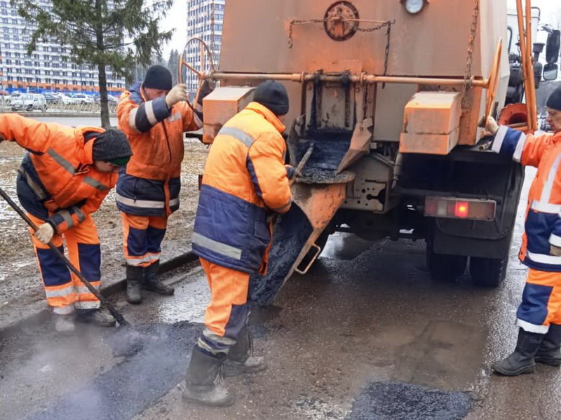 Дороги Обнинска приводят в порядок.